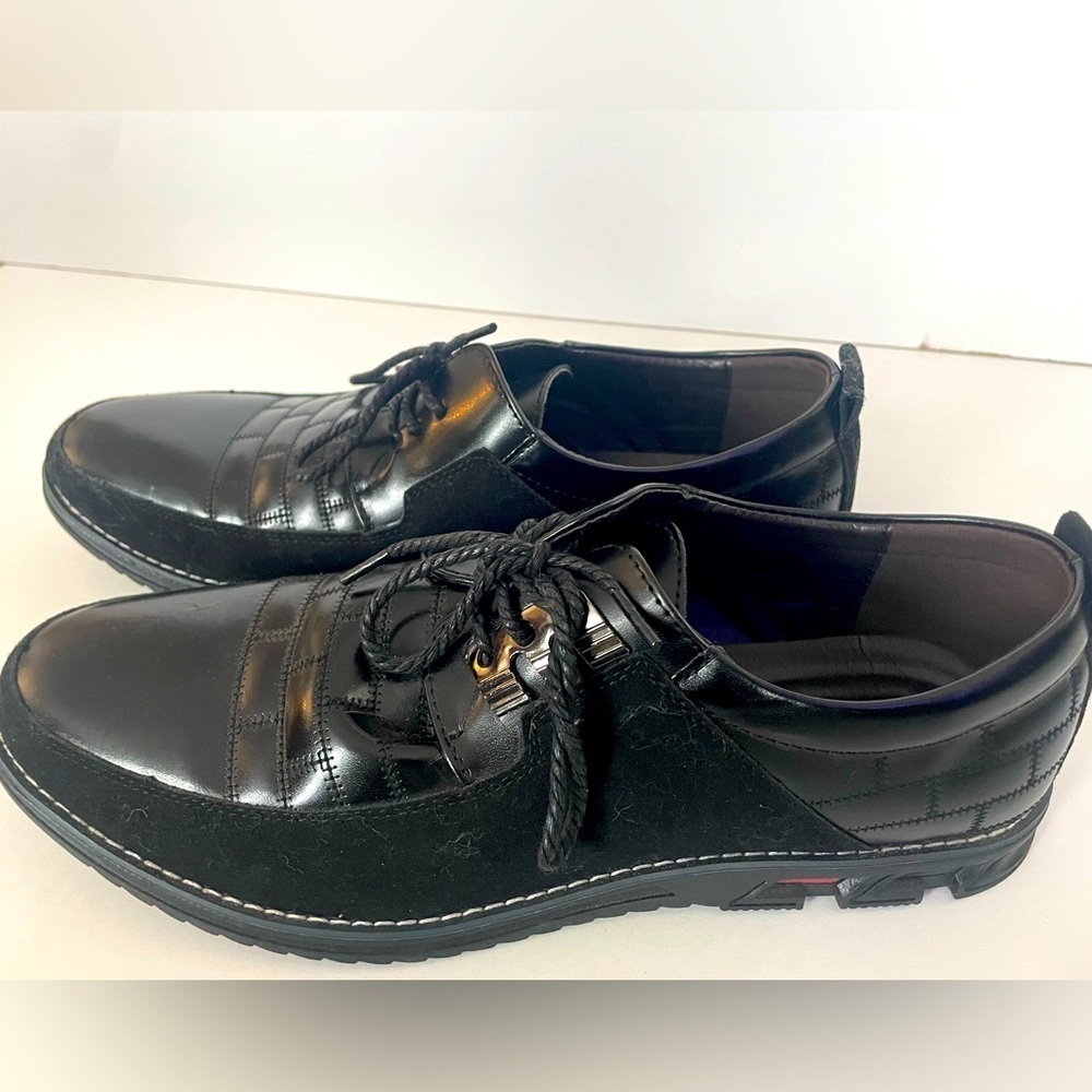 Gatsby black dress shoes size 13.5 men’s